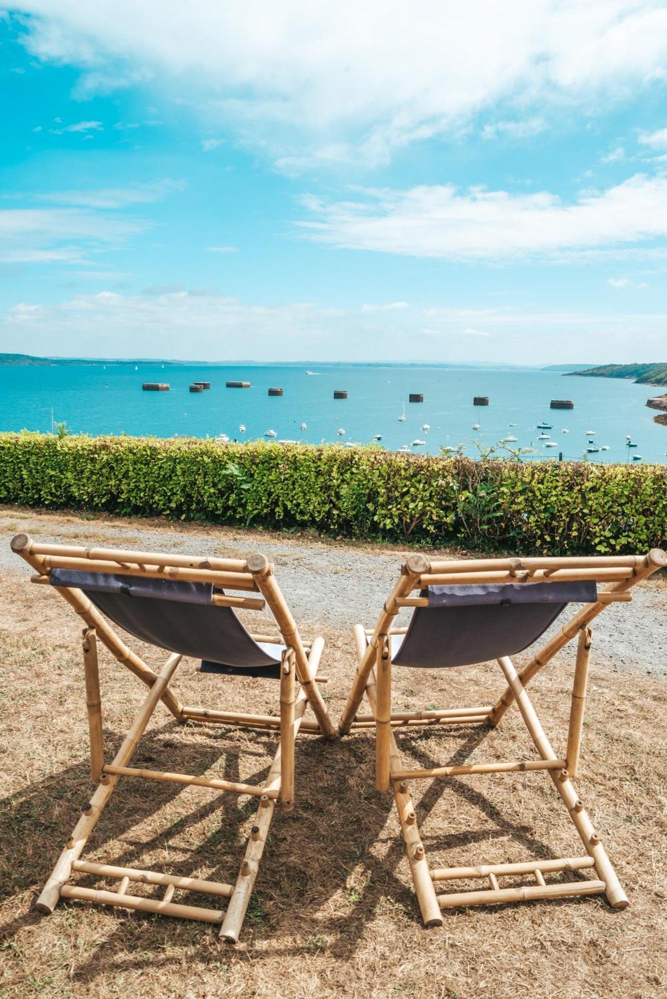 Tente de luxe Lodg'ing Nature Camp Presqu'île Crozon Lanvéoc