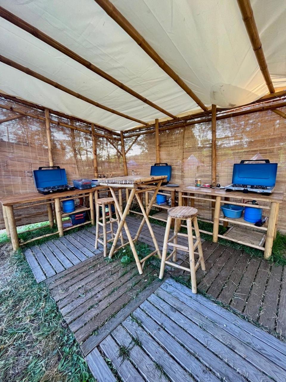 Luxury tent Lodg'ing Nature Camp Presqu'ile Crozon
